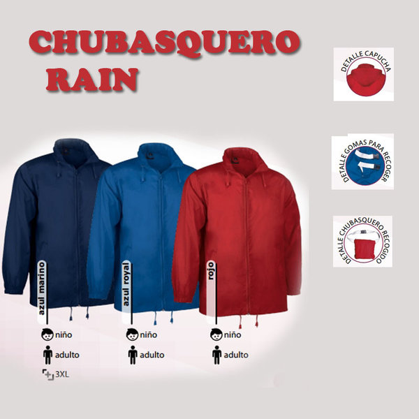 CHUBASQUERO DE ADULTO RAIN