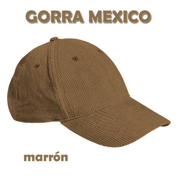 GORRA PANA MARRÓN MEXICO