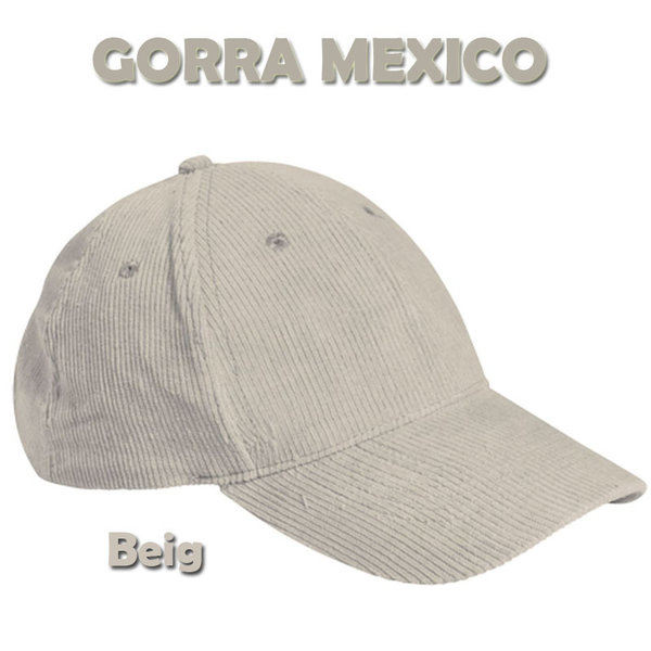 GORRA PANA BEIG MEXICO