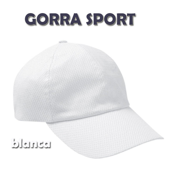 GORRA SPORT BLANCA