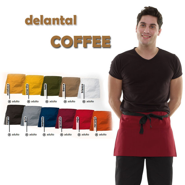 DELANTAL COFFEE