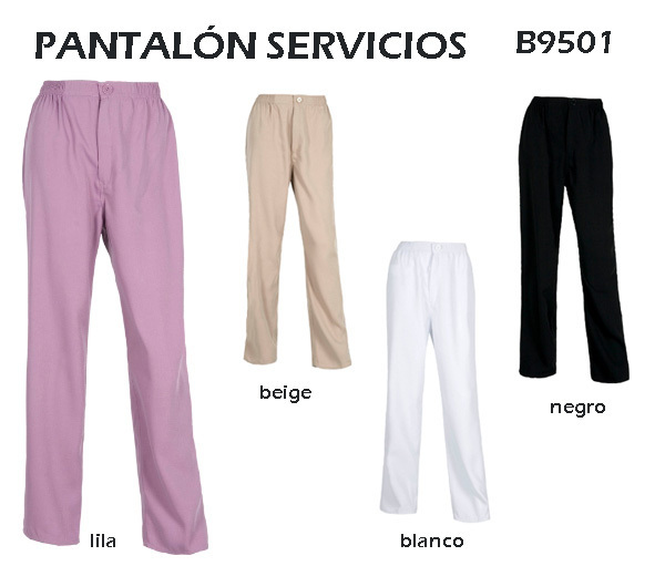 PANTALÓN SANITARIO SERVCIOS B9501
