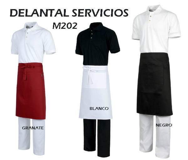 DELANTAL SERVICIOS M202