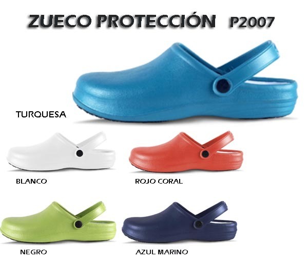 ZUECOS ANTIDESLIZANTES P2007