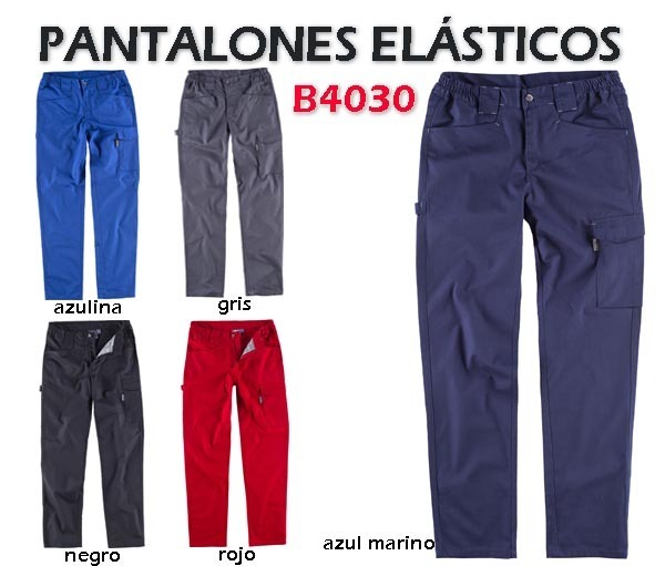 PANTALONES ELÁSTICOS B4030