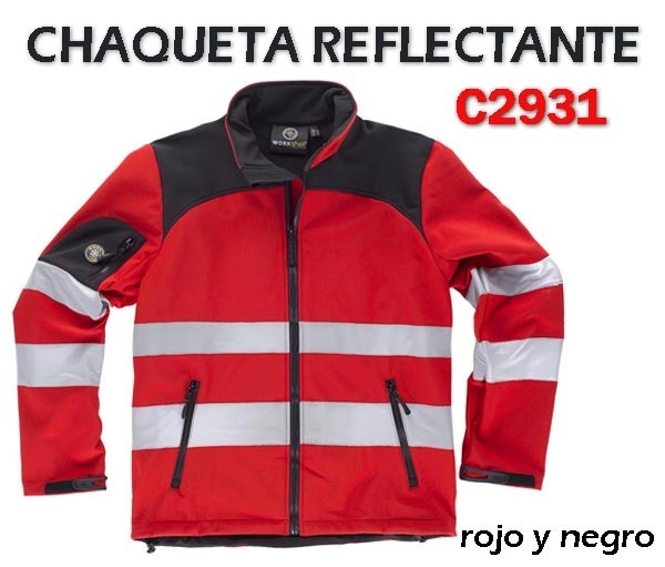 CHAQUETA REFLECTANTE ALTA VISIBILIDAD C2931