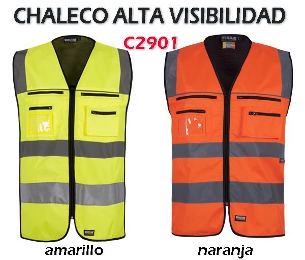 CHALECOS ALTA VISIBILIDAD C2901