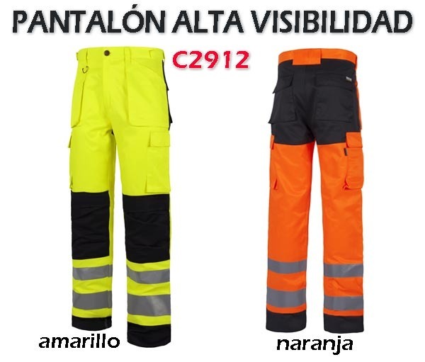 PANTALONES ALTA VISIBILIDAD C2912
