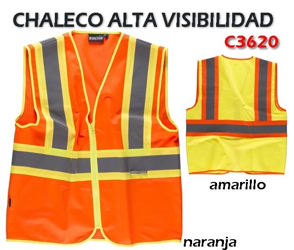 CHALECO ALTA VISIBILIDADC3620