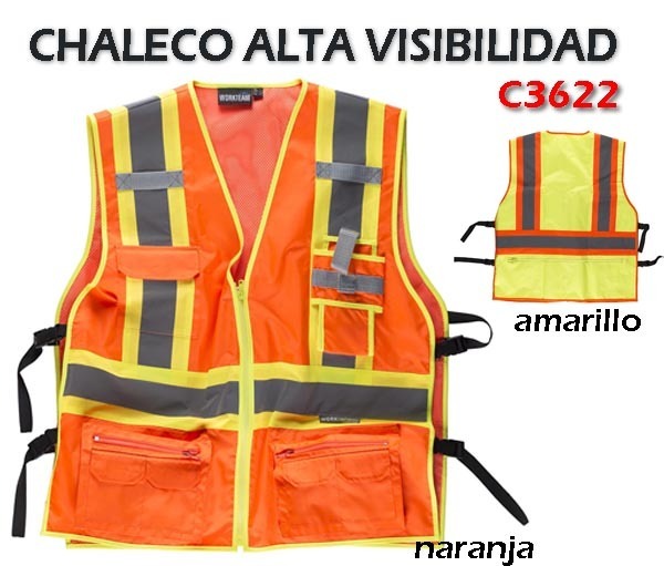 CHALECOS ALTA VISIBILIDAD C3622