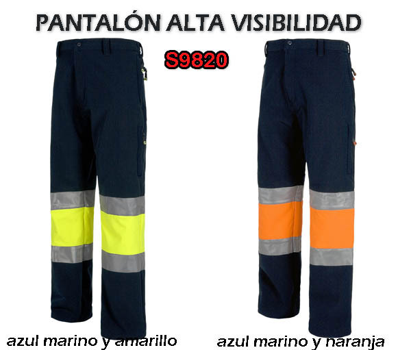 PANTALONES ALTA VISIBILIDAD S9820