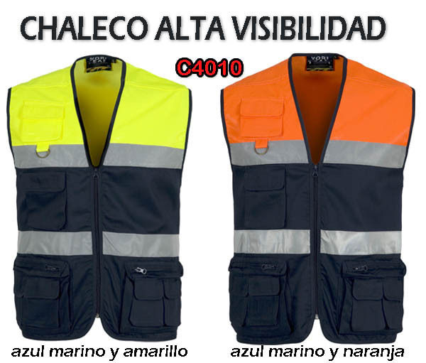 CHALECO COMBI ALTA VISIBILIDAD C4010