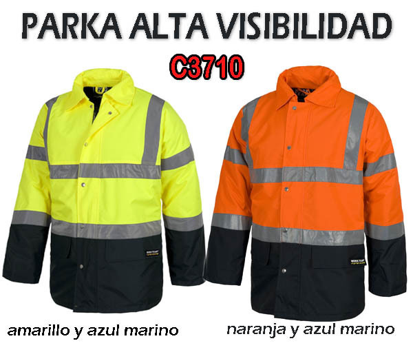 PARKA COMBI ALTA VISIBILIDAD C3710