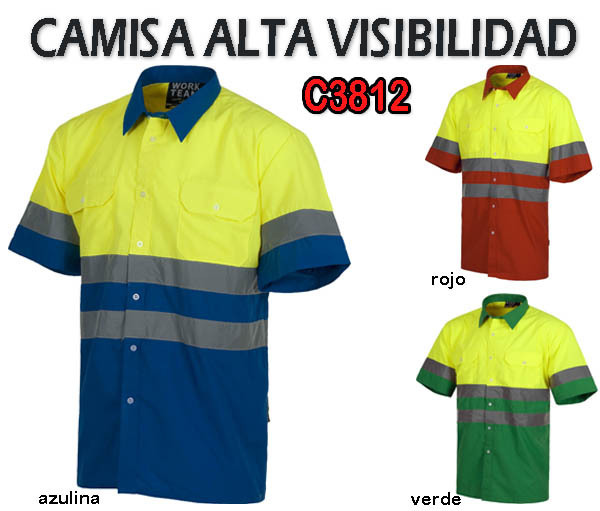 CAMISA COMBI ALTA VISIBILIDAD C3812