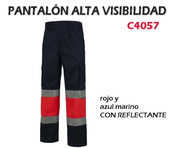PANTALÓN COMBI ALTA VISIBILIDAD C4057