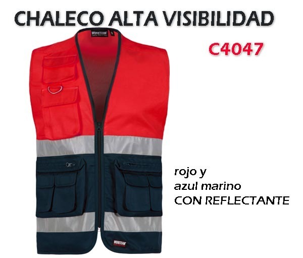 CHALECO COMBI ALTA VISIBILIDAD C4047