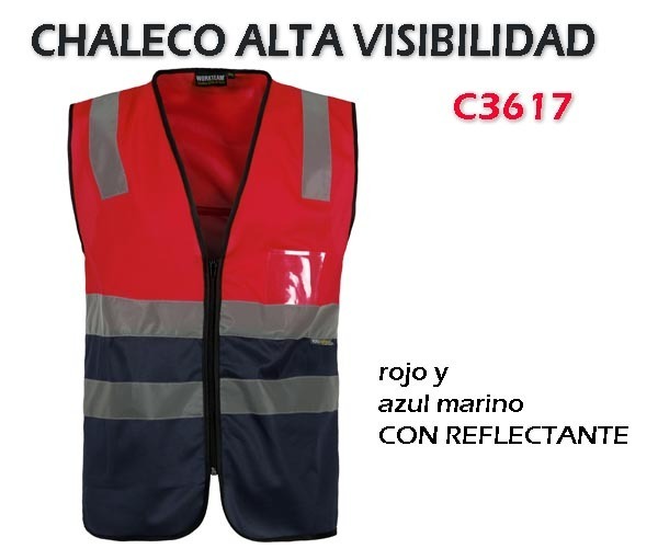 CHALECO COMBI ALTA VISIBILIDAD C3617