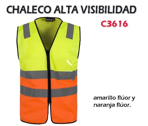CHALECO COMBI ALTA VISIBILIDAD C3616