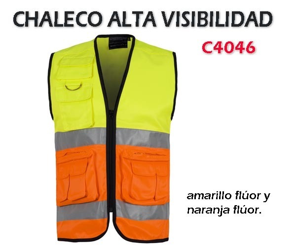 CHALECO COMBI ALTA VISIBILIDAD C4046