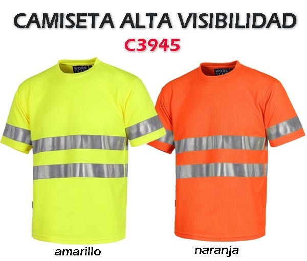 CAMISETA COMBI ALTA VISIBILIDAD C3945