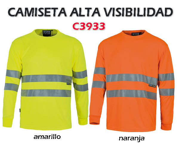 CAMISETA COMBI ALTA VISIBILIDAD C3933