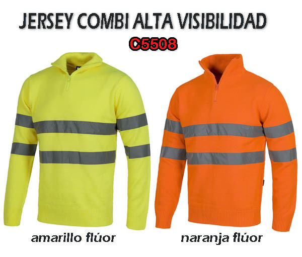 JERSEY COMBI ALTA VISIBILIDAD C5508