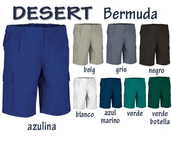 BERMUDA MULTIBOLSILLOS DESERT